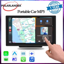 9" Android auto Portable Car Stereo Toouch screen GPS Bluetooth Wireless Carplay