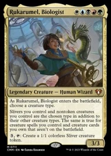 Rukarumel, Biologist - Foil ~ Near Mint Commander Masters MTG Magic UltimateMTG 