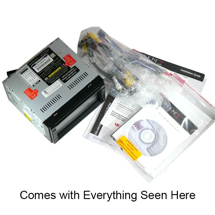 Rosen UN1010H11 Open Box Universal Navigation Car Stereo CD Receiver