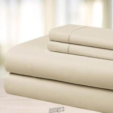 Ultra-Soft Microfiber Sheet Set Cream King