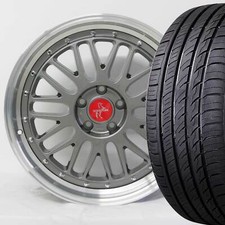18 Zoll Sommerräder Keskin KT22 Grey Lip Polish 225/40 R18 für Audi diverse neu