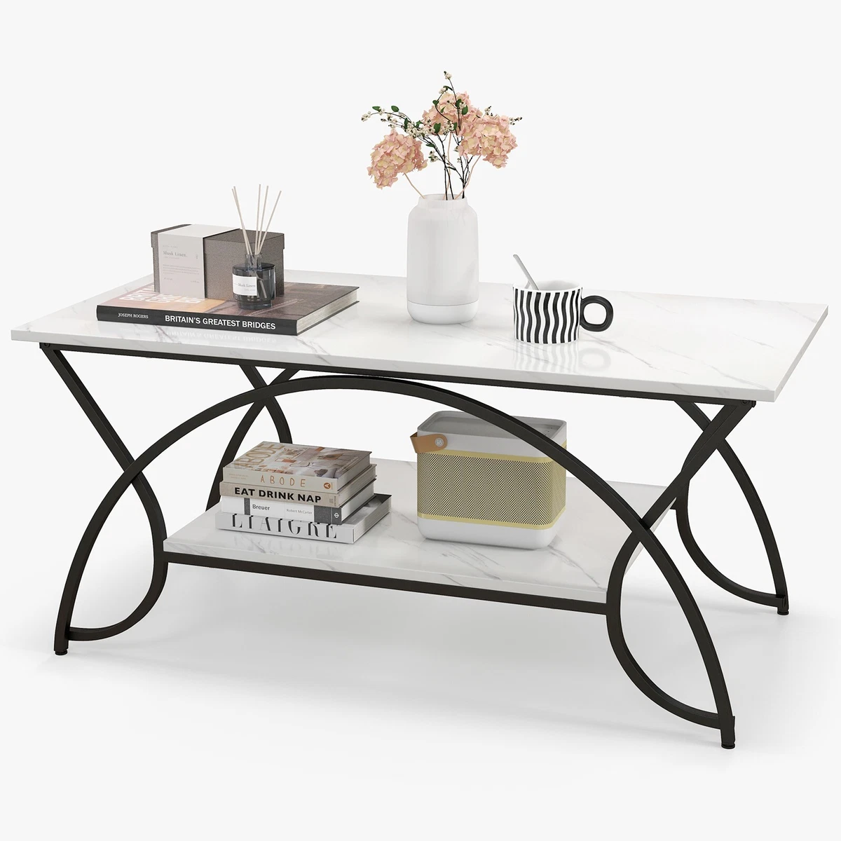 Coffee table with drink storage deals
