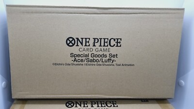 One Piece Card Game: Special Goods Set Ace/Sabo/Luffy Bandai Supply Bundles  | eBay