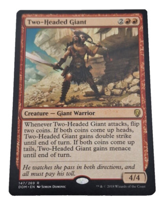 Magic the Gathering: Two-Headed Giant #147/269 Creature - Giant Warrior 2018