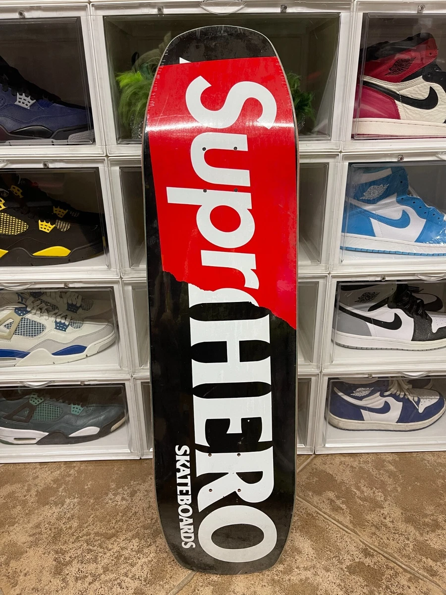 DS SS14 Supreme x Antihero Supr-Hero Skateboard Deck Rare bogo Box