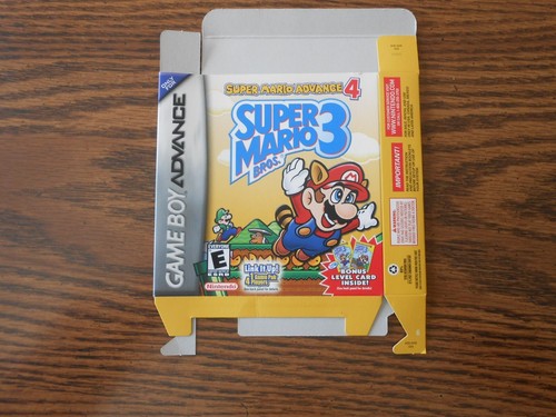 Poster / Points VIP Game Boy Advance - SUPER MARIO ADVANCE 4 Poster / Points VIP Game Boy Advance - SUPER MARIO ADVANCE 4