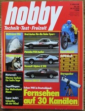 Hobby 25/79 Test Porsche 924 turbo, Renault Alpine A 310, Datsun 280 ZX,LKW-Renn