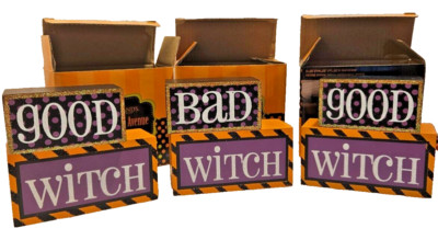 Good Witch, Bad Witch Blocks Depending on your mood!!
