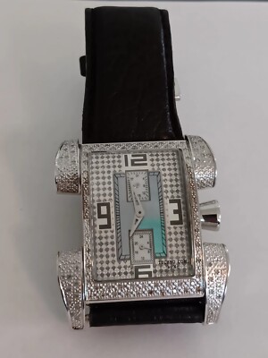 Techno Com by KC watches with Genuine Diamonds