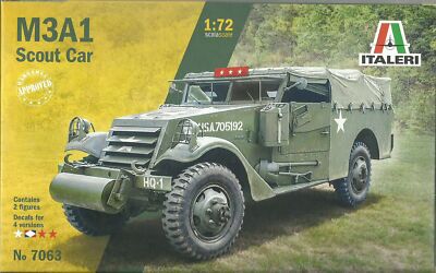Italeri 1/72 (20mm) M3A1 Scout Car