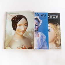 Lot of 3 Doll News Magazines 2004 Winter Spring Fall