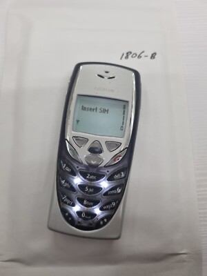 Nokia 8310 Handy (entsperrt) - Grau - Neuer Akku