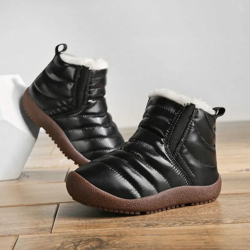 Botas de invierno para niñas zapatos de impermeables niños chicos | eBay