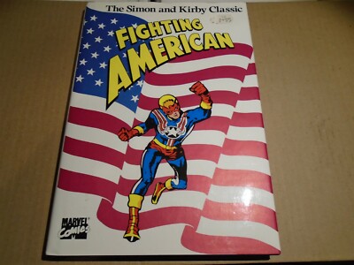 FIGHTING AMERICAN Jack Kirby Marvel Masterworks Format HC 1st Edt 1989 VF- 