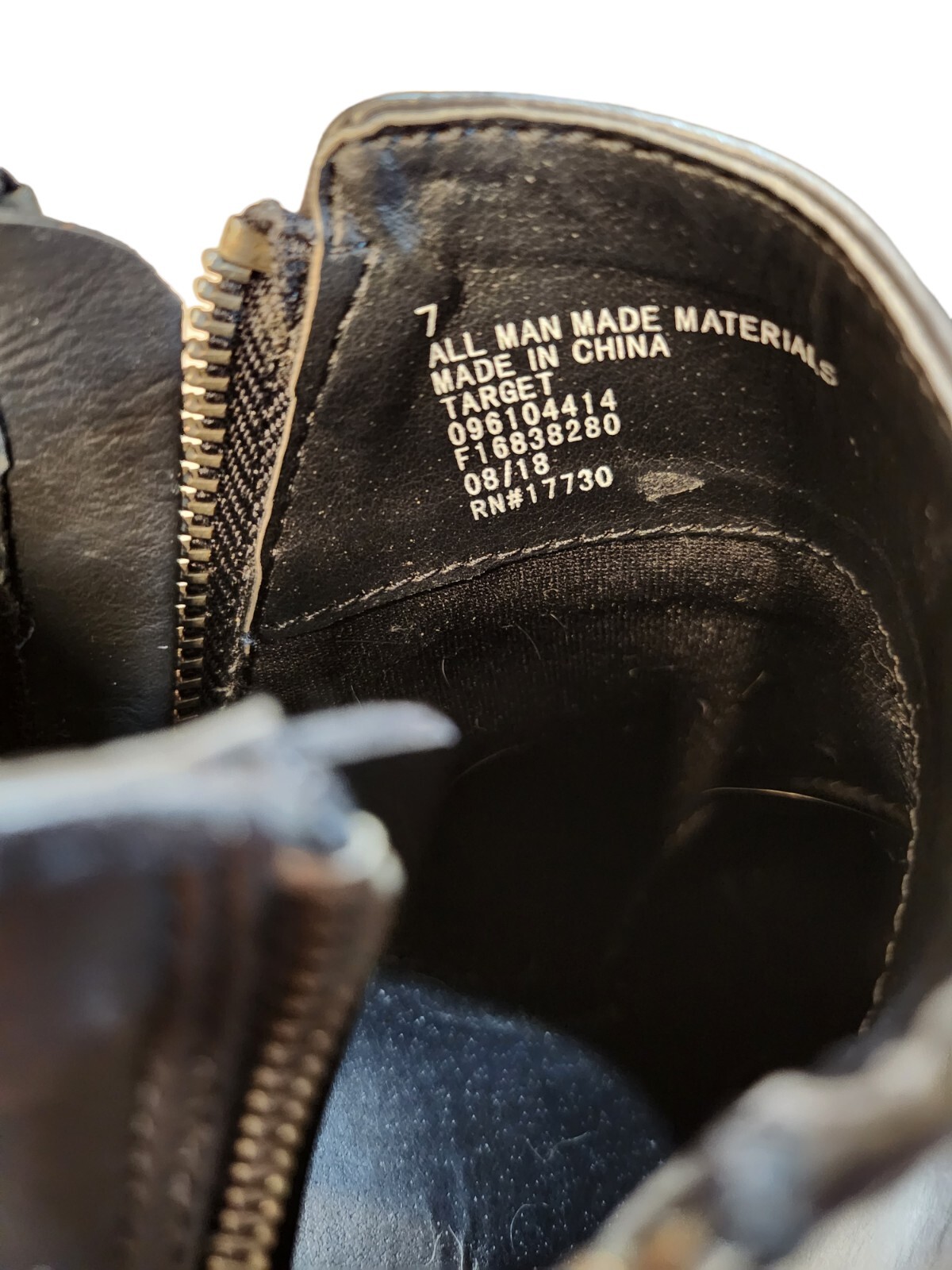 Universal Thread Double Zip Ankle Block Heeled Bo… - image 11