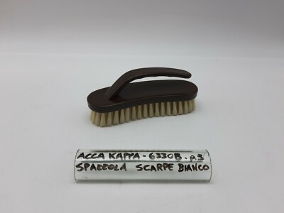 Mini Shoe Brush, Resin Bristle, 6330B Acca Kappa
