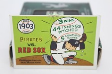 1968 FLEER WORLD SERIES BASEBALL  CARD #1 1903 WORLD SERIES