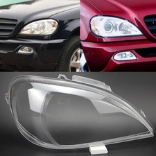 Scheinwerferglas L + R Klar Streuscheibe f&uuml;r Mercedes Benz ML W163 2002-2005