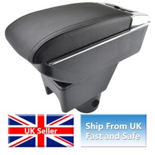 For Dacia Duster Mk1 2010 -2015 Car Armrest Arm Rest PU Leather Nissan Terrano 3