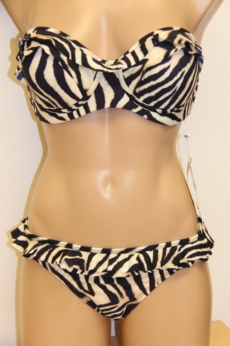 NUEVO CON ETIQUETAS PILYQ Barcelona de Baño Bikini Set 2 piezas Talla L Simba Sin tirantes Push up | eBay