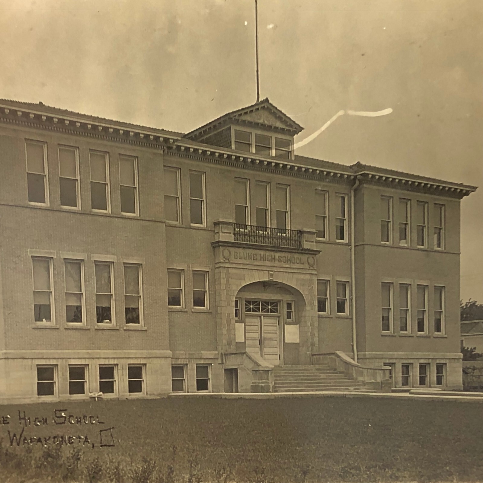 Vintage 1911 Ohio Postcard Blume High School eBay
