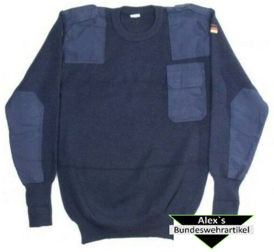 original Bundeswehr Pullover BW Pullover Arbeitspulli Wollpullover - Main Image