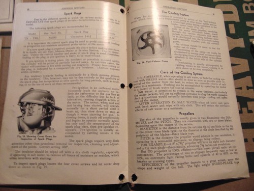 Vintage Original OMC Johnson Sea-Horse Instructions for TN(L), 25, 26 Outboards - Bild 9 von 10