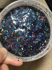 Solvent Resistant Holographic RHOMBUS 2MM shape Glitter Nail Art Face Crafts 50G