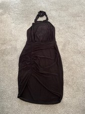 Missguided High Neck Backless Dress