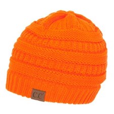 C.C Soft Stretch Cable Knit Beanie 