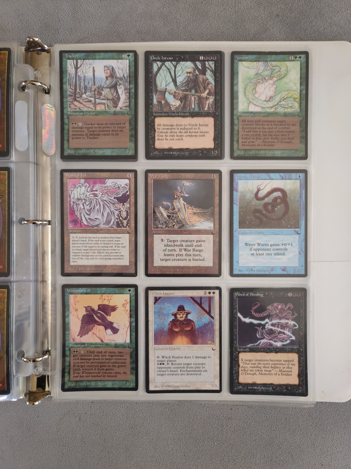 The Dark Complete Set MTG Magic the Gathering 1994 Vintage Legacy