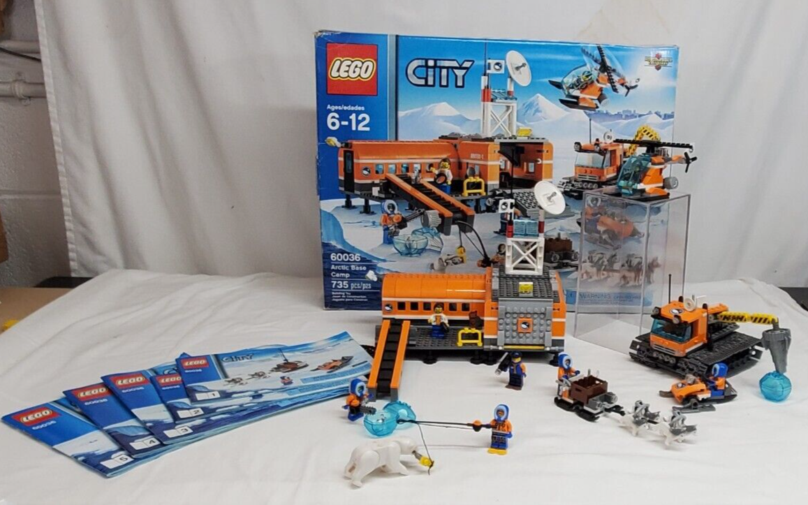 Lego Set Lego City Arctic Base Camp 60036 2014 Lego City ARCTIC