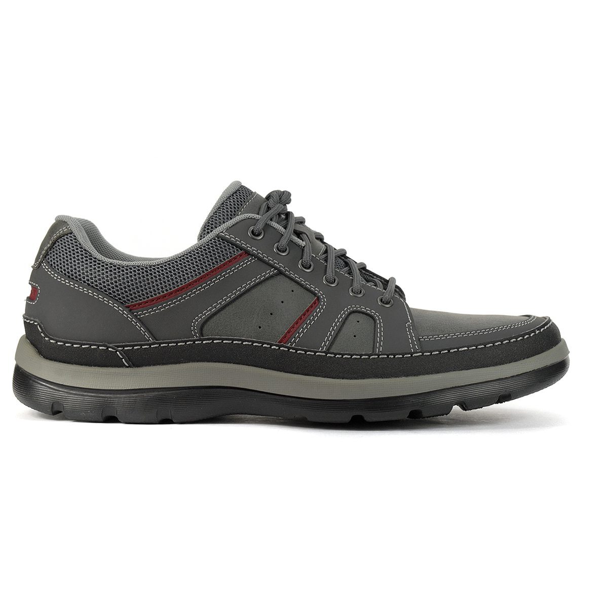 Rockport Men's Get Your Kicks Mudguard Blucher Castlerock Grey