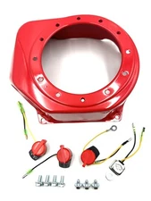 Pull Starter Recoil Shroud Cooling Fan Cover For Honda GX140 GX160 Engine Motors