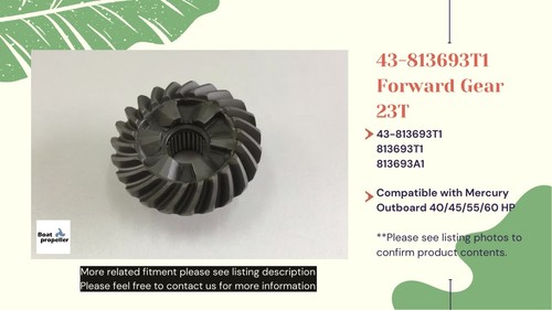 For MERCURY Outboard Motor 40/45/55/60 HP Forward Gear 43-813693T1 813693T1 23T - Video 1 of 1