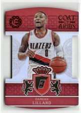 2016-17 Panini Excalibur #13 Damian Lillard Coat of Arms ☘️011