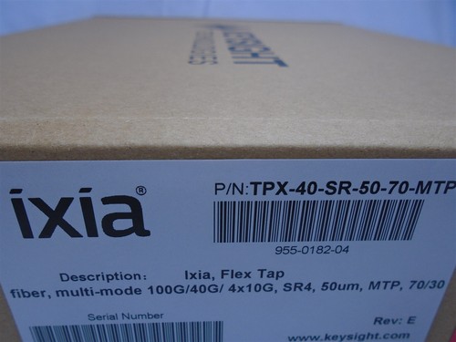 Keysight TPX-40-SR-50-70-MTP 100G (4x25G-QSFP28)/40G/4x10G, SR4, 50um, MTP,70/30 - Picture 2 of 7
