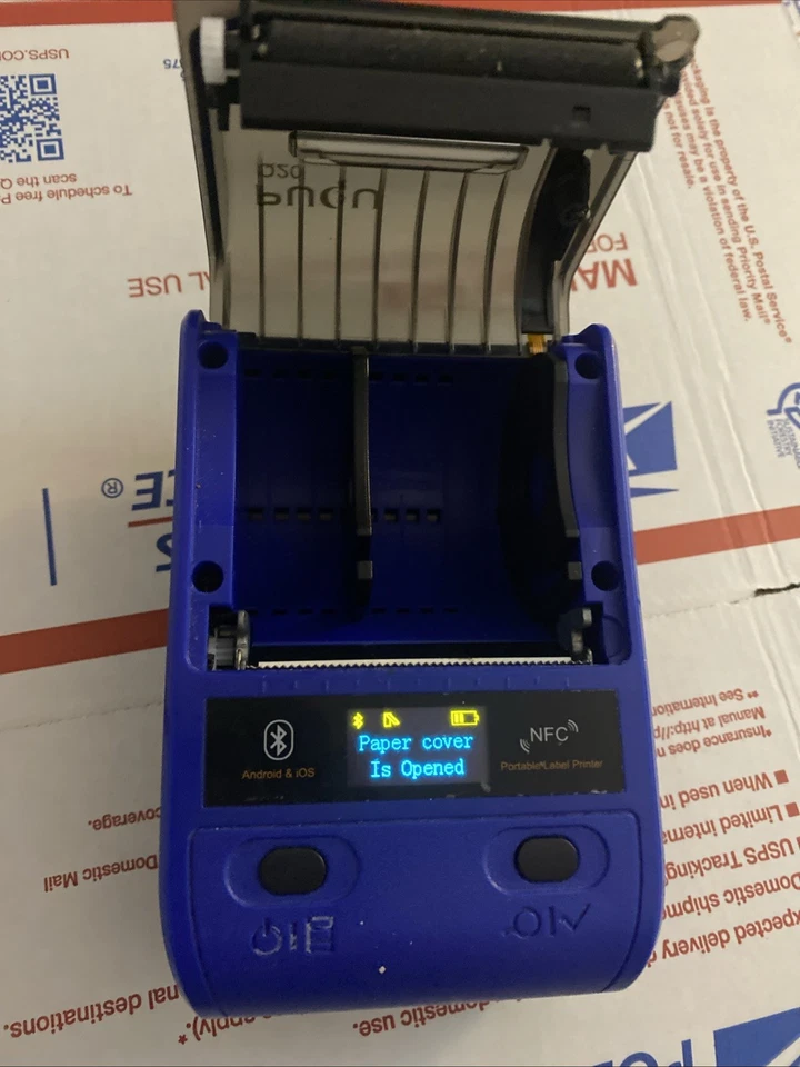 Puqu Portable Thermal Printer. FOR PARTS - Image 2 of 4