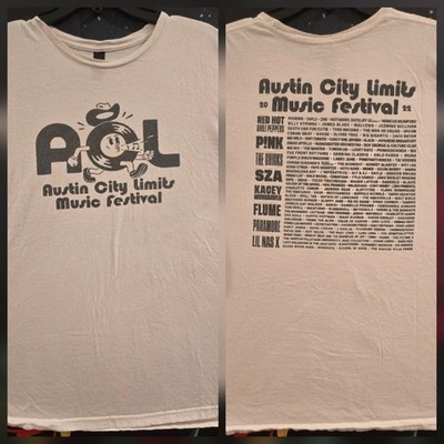 AUSTIN CITY LIMITS Music Festival ACL Fest 2022 Official Concert Shirt Size XL