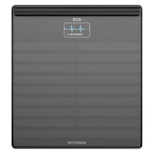 Withings Body Scan Körperanalysewaage (Schwarz) (WBS08-Black-All-Inter)
