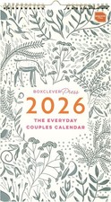 Boxclever Press Everyday Couples Wall Calendar 2026. Slimline 2026 2026