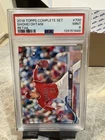 2018 Topps Shohei Ohtani Rookie Card PSA 9