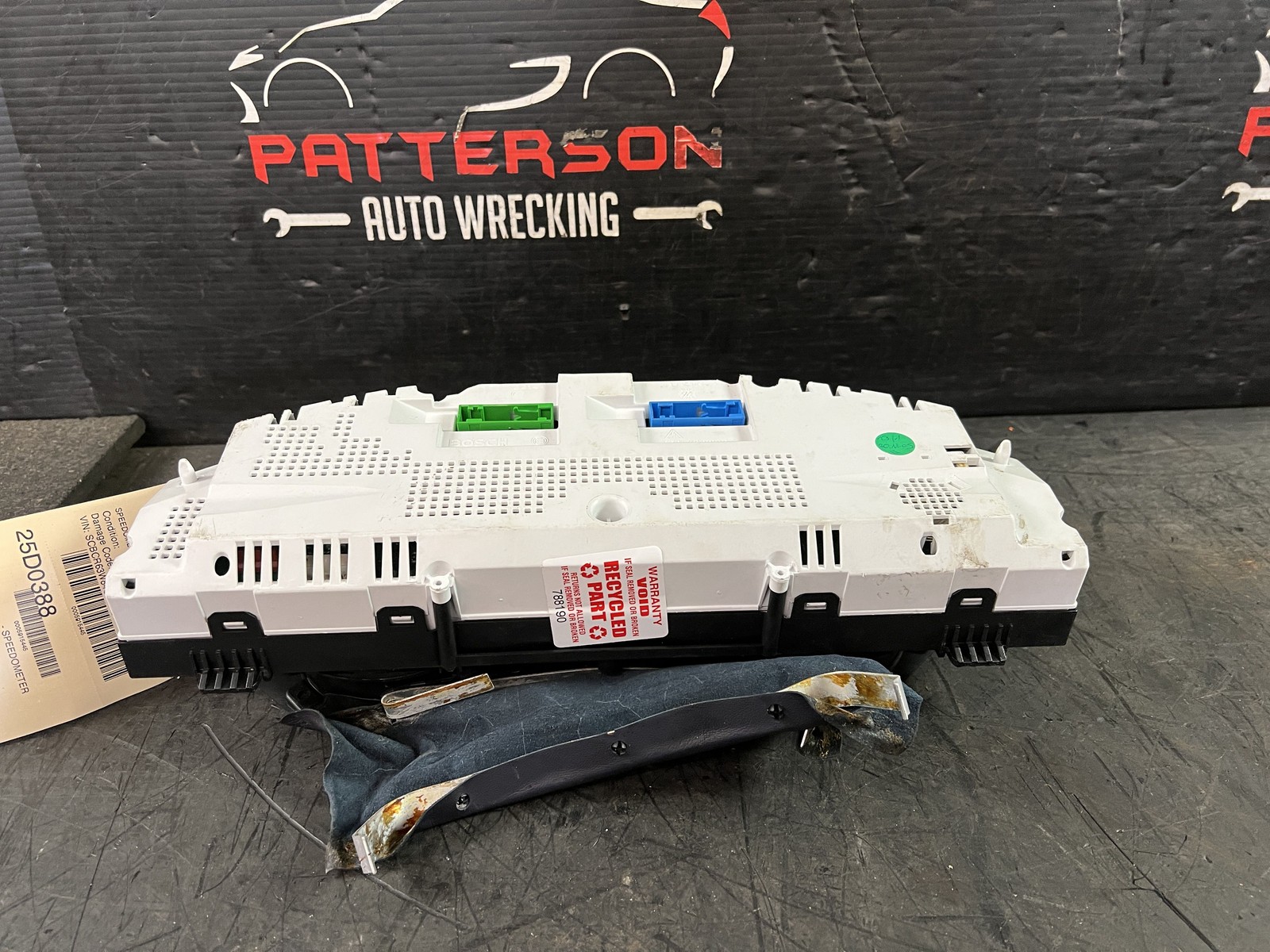 2004 BENTLEY CONTINENTAL SPEEDOMETER INSTRUMENT DASH GAUGE CLUSTER 66K 3W0920840