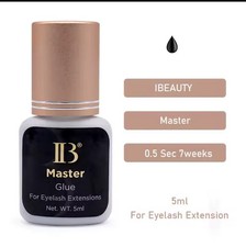 IB Master 0.5sec Fast Dry Eyelashes Extension Long Last Adhesive Glue Black 5ml 