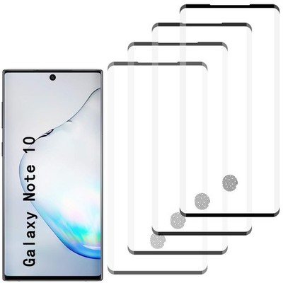 [4 Pack] Screen Protector with Samsung Galaxy Note 10,Scratch Resistant,Easy-...