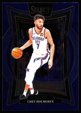 2024-25 Panini Select - Concourse Chet Holmgren #1 Blue