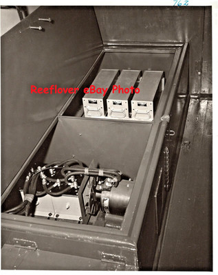 8X10 Nickel Plate Road Interior Caboose #762 Terminal Tower Official B&W Photo b