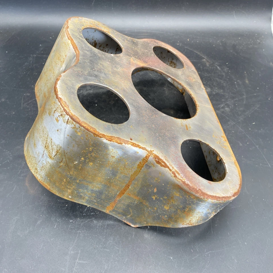 Vintage Hot Rod Race Car Gauge Panel Instrument Cluster Rat Rod Custom Steel - Image 3 of 4