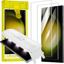 3D Curved UV Film Screen Protector 2 Pack for Samsung Galaxy S22  S23 Ultra