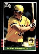 Jason Thompson 1985 Donruss #322 Pirates MLB READ FREE SHIPPING AutographDen